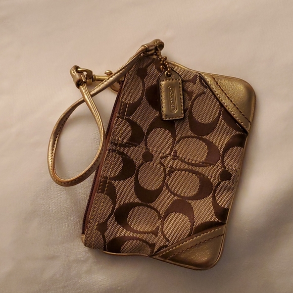 COACH Wristlet Coin Purse!